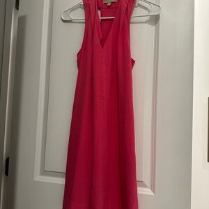 Banana Republic Pink Sleeveless Dress